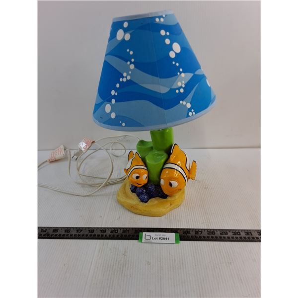 "Finding Nemo" Child's Table Lamp - Tested - 16" High - Pickup Preferred