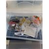 Image 4 : Rubbermaid 2-Drawer Storage Chest with Contents - 21x21x20" - Pickup Only