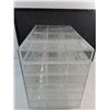 Image 2 : Clear Plastic 12-Drawer Parts/Crafts Storage - 19x13x15" - PICK UP ONLY