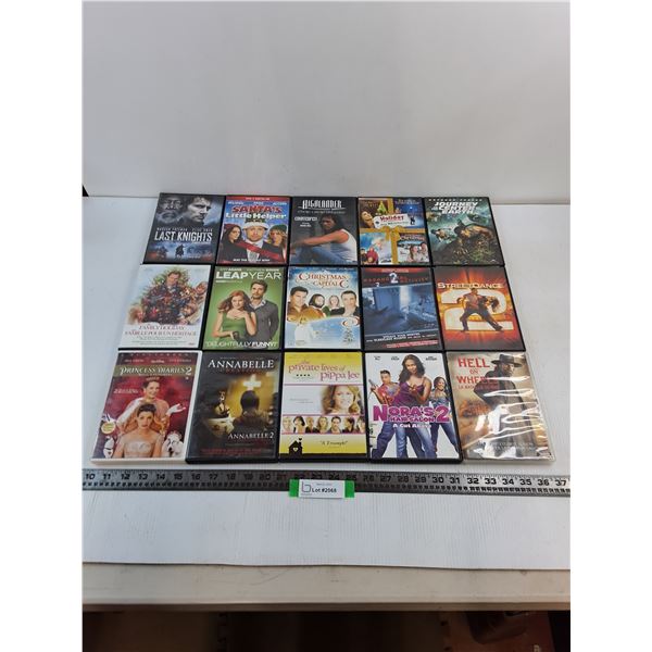 (15) DVD Movies (Princess Diaries 2, Hell on Wheels, Leap Year)