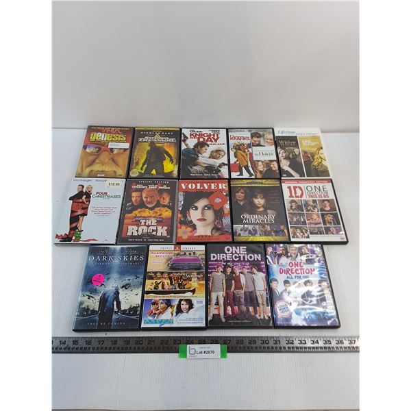 (14) DVD Movies (National Treasure, Knight & Day, Dark Skies)