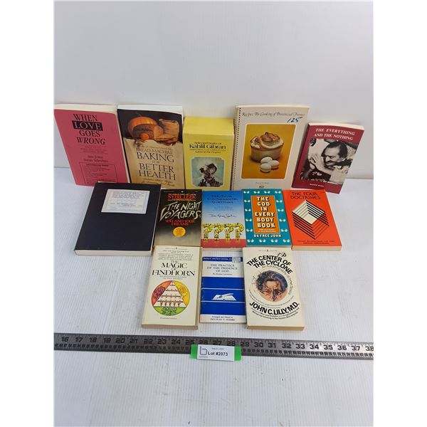 (13) Books (Novels, Recipes, Misc.)