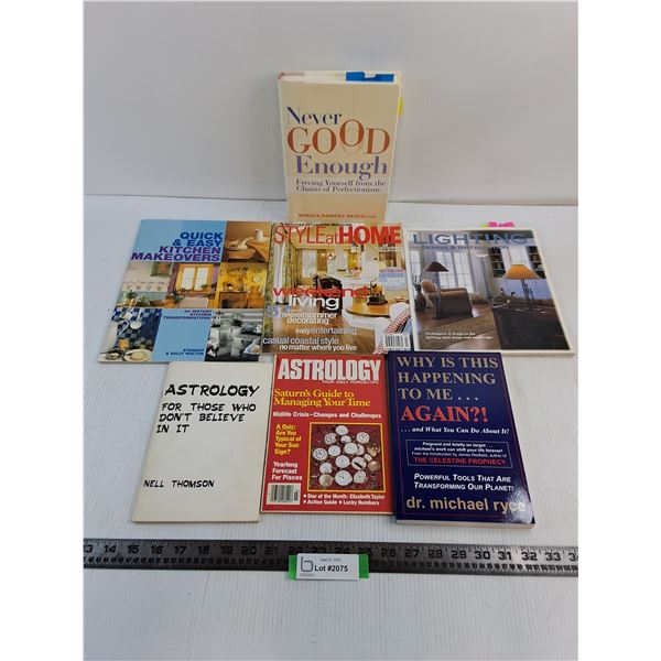 (7) Books (Astrology, Home Styles, Psychology)