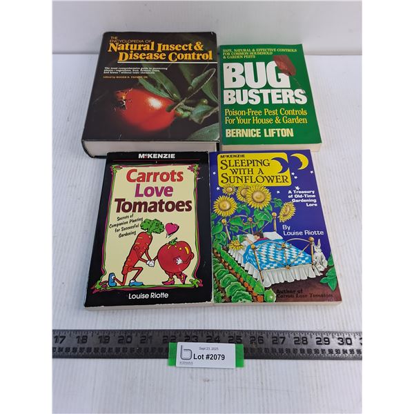 (4) Books (Bugs & Plants)