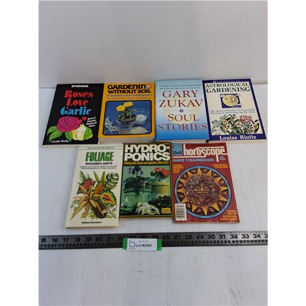 (7) Books (Gardening & Astrology)