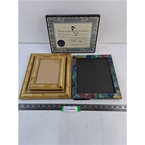 Assorted Picture/Diploma Frames