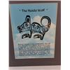 Image 2 : Picture Frames, Haida Wolf Wall Art - 14" x 12"