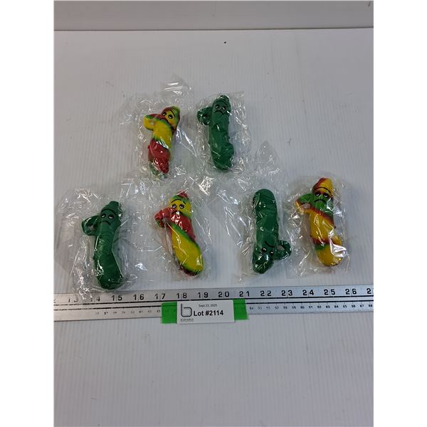 (6) Paraphernalia Smoking Pipes