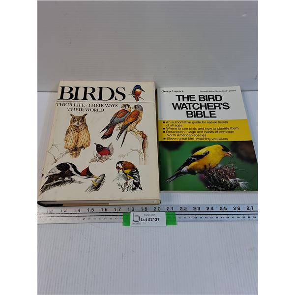 (2) Bird Watchers Books