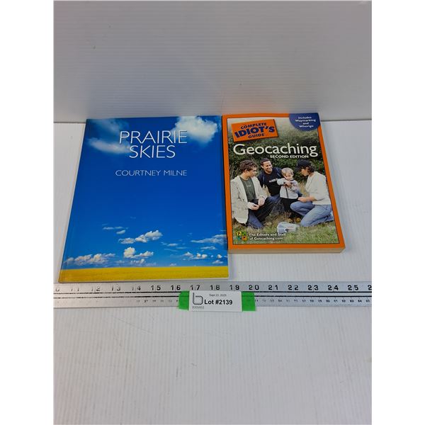 (2) Books: Geocaching & Prairie Skies