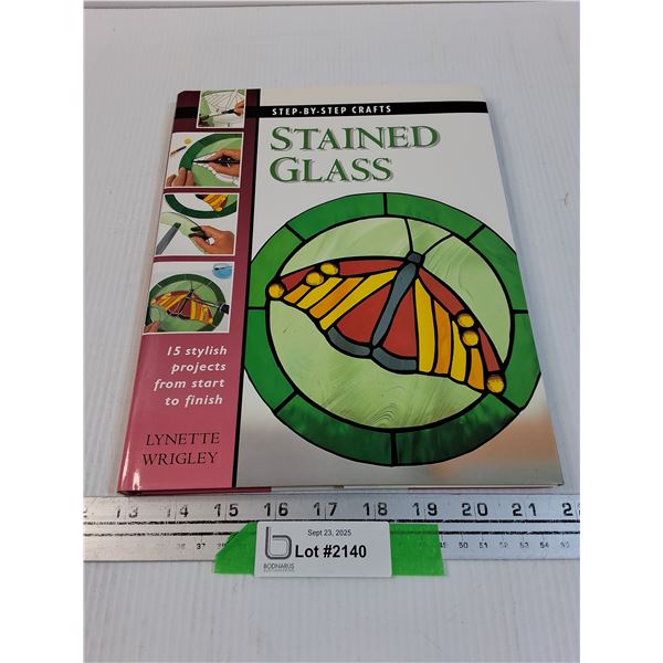 Hardcover Stained Glass Book