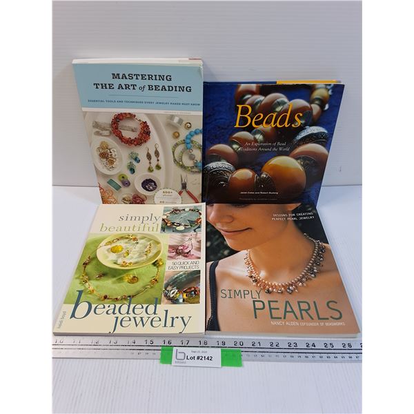 (4) Books: Beading Themed