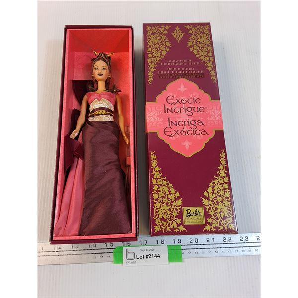 Exotic Intrigue Avon Asian Themed Barbie in Box - 2003 Edition