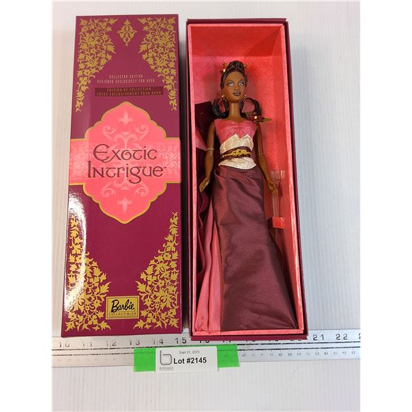 Exotic Intrigue Avon African Themed Barbie in Box - 2003 Edition