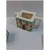 Image 5 : Cottage Tea Set: Tea Pot, Sugar & Creamer - Made in China