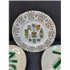 Image 2 : (4) Collector Plates: Saskatchewan 4-H 75 Years, Canada Coat of Arms, Lily