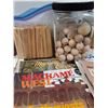 Image 2 : Vintage Macrame Magazines & (3) Bags of Popsicle Sticks, Wooden Craft Beads