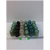 Image 1 : (24) Vintage Glass Insulators - Some Wear/Chips as Pictured
