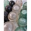 Image 5 : (24) Vintage Glass Insulators - Some Wear/Chips as Pictured
