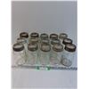 Image 1 : (15) Vintage Glass Canning Jars - Quart - PICK UP