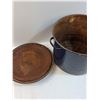 Image 4 : Enamel Canning Pot w/ Lid - 10" x 13"