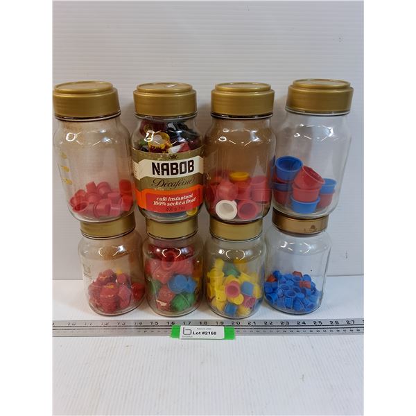 (6) Jars w/Hydraulic End Caps - Assorted