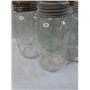Image 2 : (14) Vintage 1 Litre Glass Canning Jars - Assorted - PICK UP
