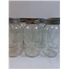 Image 4 : (14) Vintage 1 Litre Glass Canning Jars - Assorted - PICK UP