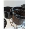 Image 4 : (2) Enamel Canning Pots with (1) Rack-  PICK UP
