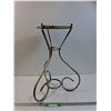 Image 1 : Rustic Metal and Marble Plant Stand- PICK UP