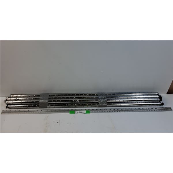 Shelf Support Metal Screw Together Rods  - 36" Long -  PICK-UP