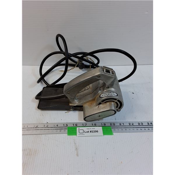 Craftsman Non-Glare Finish Planer - Powers On