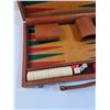 Image 2 : Backgammon Portable Game w/Case