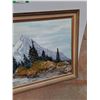 Image 3 : *Framed Rocky Mountains View Wall Art Painting 38" x 29",  Cannot Ship