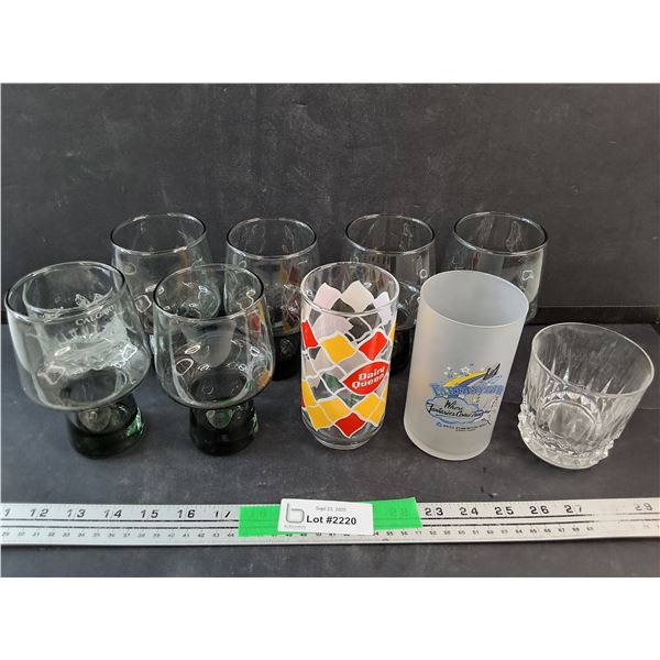 (9) Various Glasses/Goblets