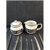 Image 2 : Tetley Teas Cream & Sugar Set, Dining Knives