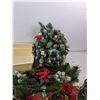 Image 2 : Plastic Container, Artificial Christmas Plant Decorations