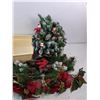Image 4 : Plastic Container, Artificial Christmas Plant Decorations