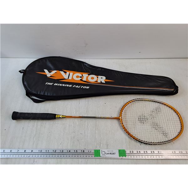 Victor Badminton Racket with Case - Pickup Preferred