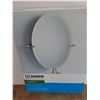 Image 3 : *Moen Caldwell Chrome Mirror with Decorative Hardware - New, Cannot Ship