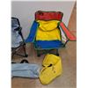 Image 3 : (2) Outdoor Kids Folding Chairs 23" x 20" x 13"