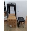 Image 1 : *(2) 24"  Steel Stools - New - PICK UP