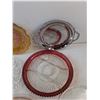 Image 3 : Various Glass & Metal Serving Trays - Depression Glass, Carnival Glass