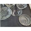 Image 5 : Various Glass Bowls, 7" Plate