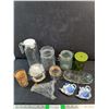 Image 1 : Water Pitcher, Various Jars, British Columbia Glass Cup, Misc