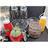 Image 5 : Tea Pot, Jars, Condiment Bottles, Juicer, Salt & Pepper Shakers, Plastic Bowl, Oil Bottle, Misc