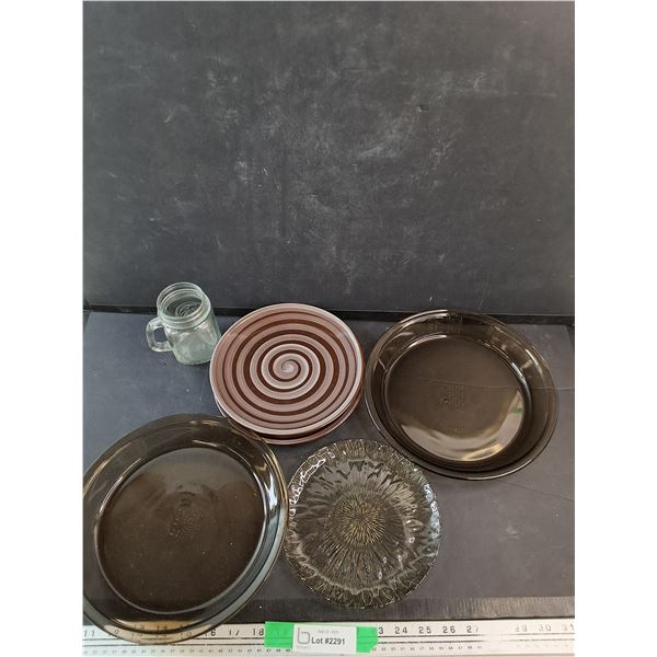 PYREX Baking Dishes, Ceramic & Glass Dining Plates, Pint Jar