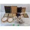 Image 1 : Various Photo Frames, Ceramic Tea Cups & Saucers