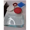 Image 3 : Tupperware, Pyrex, Corningware, Anchor Hocking Dish Lot