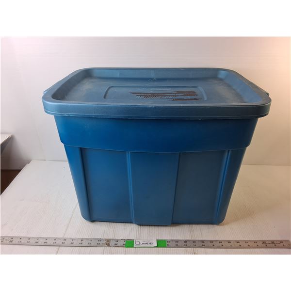 **Rubbermaid Plastic Tote, Cannot Ship